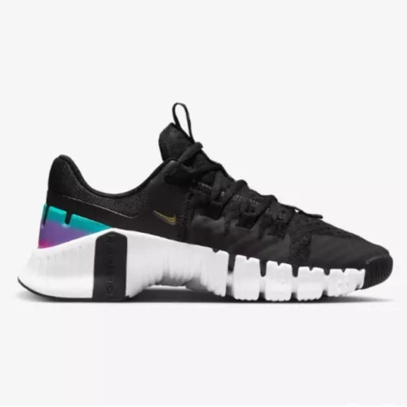 NWOB Nike Free Metcon 5 Fireberry Gold Black. New Without Box. Women’s Size 9.5 - Picture 4 of 10